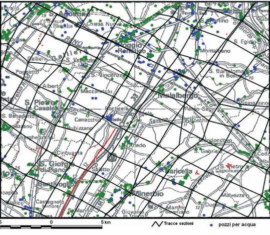 20 solo marginalmente dalle prove geognostiche puntuali, quali sondaggi e pozzi. Questo ha permesso di acquisire un quadro regionale sull evoluzione stratigrafica e strutturale della Pianura Padana.