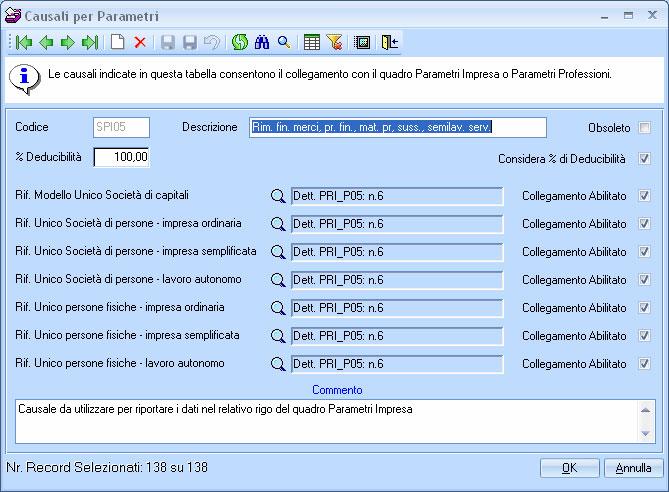 Gli ultimi due collegamenti sono stati implementati per gestire i collegamenti alla sez.