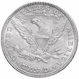 177 - Segnetti diffusi BB 360 2409 10 Dollari 1882 Liberty - Fr.