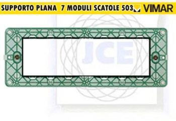 parete o da incasso 503 EB225000 SUPPORTO 3MODULI SPEC.VIM8531S EB223300 SCATOLA RETT.