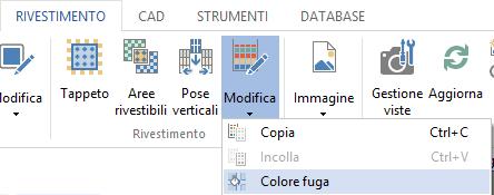 Questa impostazione in realtà dice all Applicazione di applicare la piastrella in modo uniforme su tutta la superficie sulla quale verrà applicata, anche se non si tratta di un pavimento).