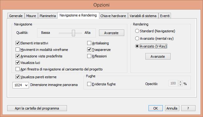 Capitolo 5 Rendering Se tali controlli sono disabilitati, significa che in questo momento hai un progetto aperto: chiudilo per poter procedere alla scelta del motore.