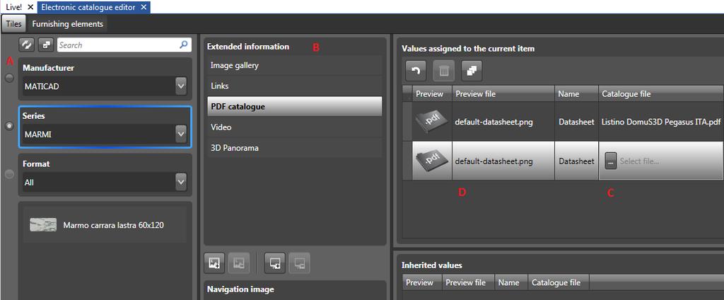 Capitolo 9 Modulo TouchFly Creare panorami multivano Il TouchFly editor consente anche di creare panorami interconnessi, dove è possibile collegare tra loro diversi Panorami 360.