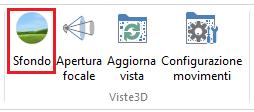 Si accede in tal modo alla maschera Gestione viste, dove è possibile salvare il punto di vista attuale o caricare un punto di vista tra quelli salvati precedentemente.