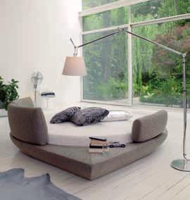 Design di tendenza per arredare un loft o un ambiente notte/living.