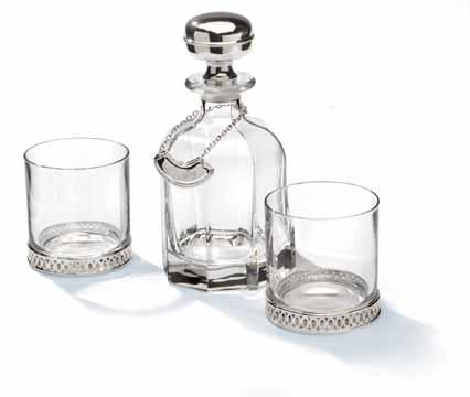 Loto Round Bottle Whisky without tray Set Whisky