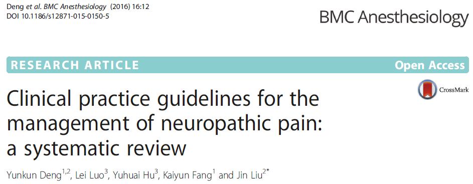 Systematic review of published clinical practice guidelines (CPGs). A total of 16 CPGs were included.