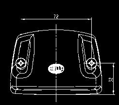 Illuminazione posteriore Omologazione 2609 per targhe da 340 x 240 e da 280 x 200 mm 2KA 010 278-421*