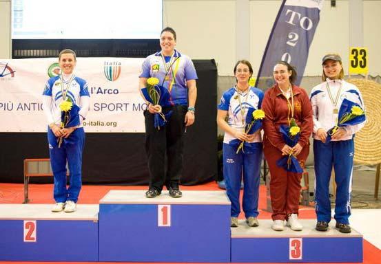 4 6 Marzo Padova Campionati Italiani Indoor Dal settore compound femminile arrivano altre 6 medaglie.