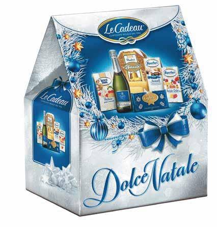 16,24 Stella di Natale Elegante Shopper Stella di Natale Stella di Natale in scatola con crema alla nocciola Bauli 375 g Tavoletta cioccolato extra fondente 70% Baratti & Milano 75 g Confezione