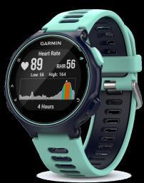 Serie forerunner per la corsa Forerunner 735XT Concepito per attività triathlon, multisport di media durata Profili sport preimpostati Smart notification: e-mail,