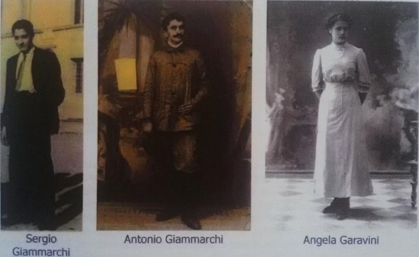 Sergio Giammarchi Il partigiano Sergio Giammarchi, figlio di Antonio Giammarchi e Angela Gravini, è nato