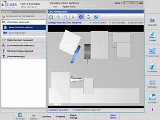 Il sofisticato concetto di ingegneria meccanica della S242 è completato da un software di rettifica, messo a punto internamente da STUDER e costantemente ottimizzato in collaborazione con i clienti.