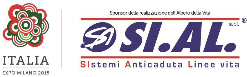 SIstemi Anticaduta Linee vita SI.AL. ha progettato, fornito ed installato i sistemi contro le cadute dall alto sull opera simbolo di EXPO 2015 - MILANO Richiedeteci un preventivo gratuito! «SI.AL.... coltiviamo il valore della Sicurezza» via Breda Alta, 15 25030 Brandico (BS) fax +39 030 9759721 info@sial-srl.