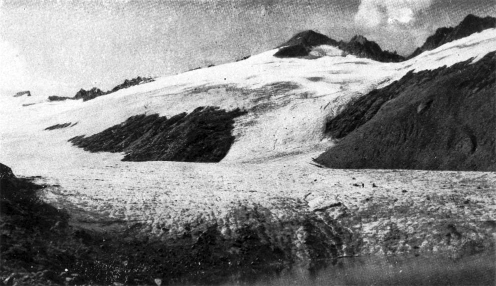 Ghiacciaio di Lares (47 anni) 1959 (foto V.