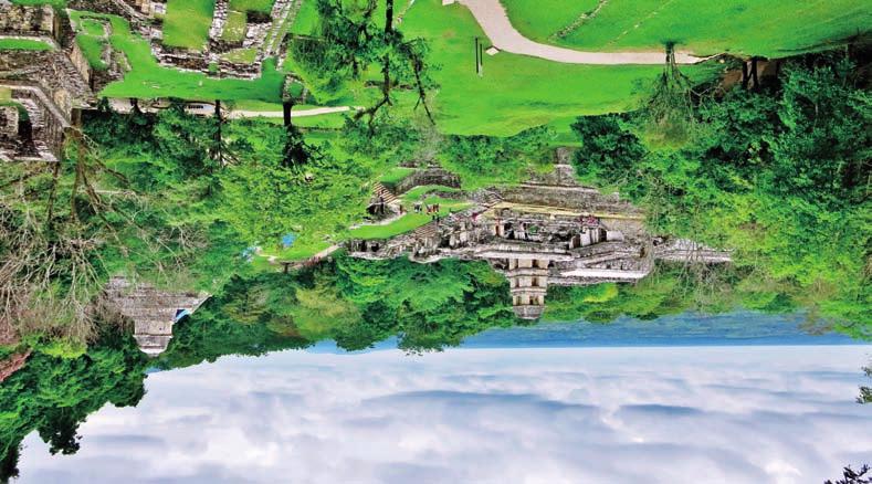 5º giorno venerdì - San Cristóbal de las Casas / Agua Azul / Palenque Partenza per Palenque attraversando la bellissima e verdissima sierra con breve sosta alle Cascate di Agua Azul per un pranzo al