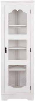 door Vitrine avec 1 porte grillagees 832890 Mobile cucina 1 anta con rete