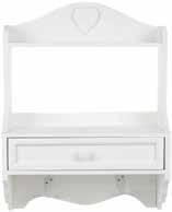 cassetti 55x40x55,5cm 2 drawers bedside / Table de chevet 2