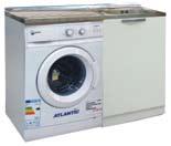 frigorifero lavastoviglie BEKO lavatrice ATLANTIC 5 mobile base 60x60 (dx e sx) HISENSE 100 lt 12 coperti cl A+