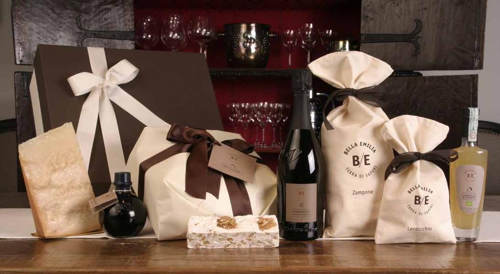 Confezione 7 Scatola Fedrigoni con Nastro-imballo esterno-pandoro Artigianale gr.1000-prosecco Superiore Valdobbiadene-Zampone IGP gr.