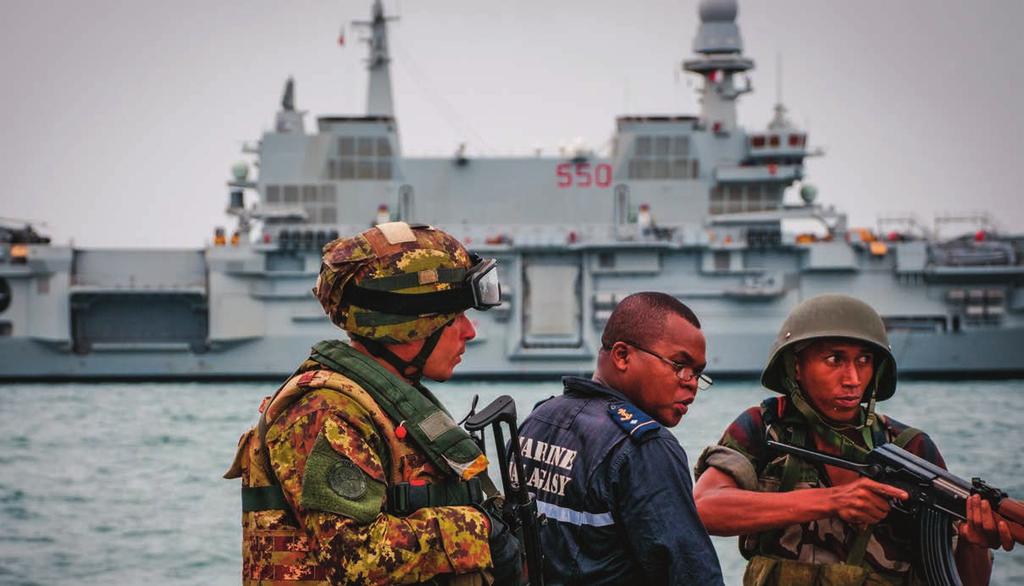 Maritime Security e addestramento Golfo di Guinea, 12 marzo 2014.