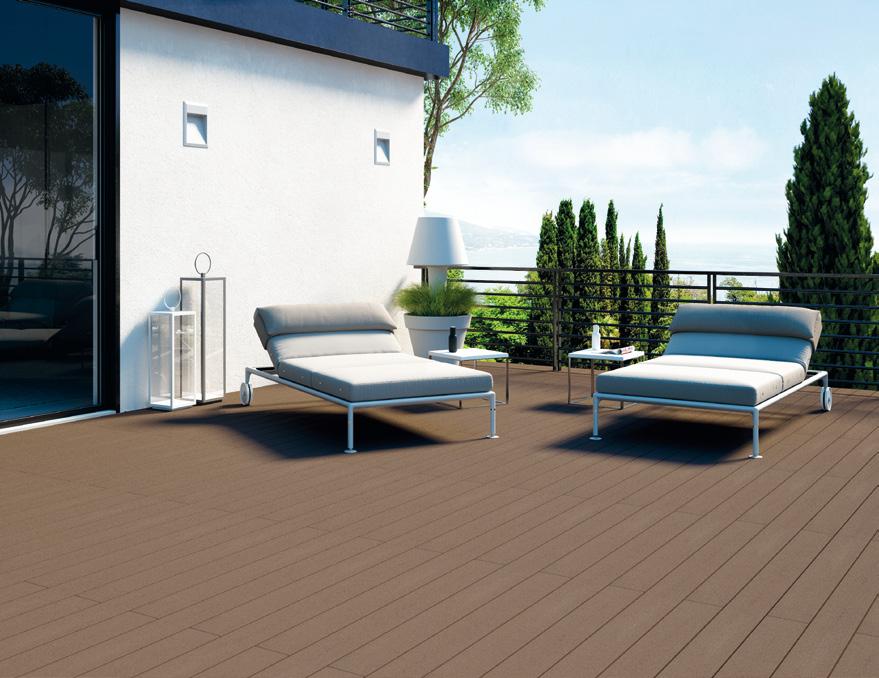 PREMESSA EXTERNO: l alternativa al tradizionale decking Dalla ricerca di nuove soluzioni innovative che potessero rappresentare la migliore alternativa al tradizionale decking, nasce Externo, il