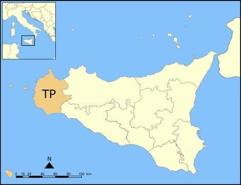 Provincia di Trapani Superficie: 2.