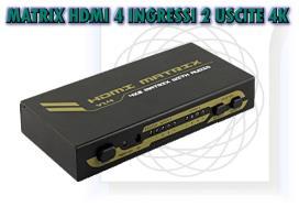 RJ45 Cat 5E o Cat 6 permette CX810010 AMPLIFICATORE HDMI 1XCAT6 50mt CX771210 SPLITTER FULL HDMI 1 IN 2 OUT SDOPPIATORE HDMI 1 INGRESSO 2 USCITE Il