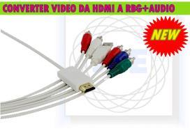 E visualizzabile su Monitor/Videoproiettori in HD con ingresso HDMI l immagine provenie CONVERTITORE DA HDMI A VGA CON AUDIO SEPARATO