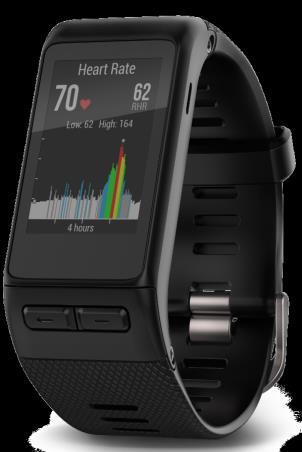 serie vívoactive vívoactive HR GPS + GLONASS smart watch Cardio da polso integrato Funzioni fitness band: passi, monitoraggio del sonno, distanza quotidiana percorsa, calorie Profili sport