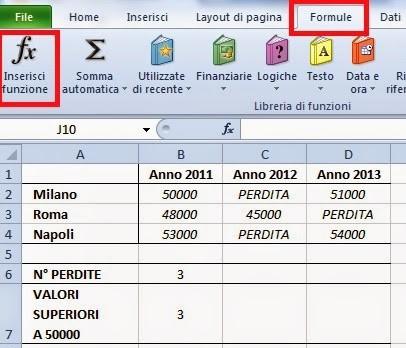 Impostare la funzione tramite finestra 1.