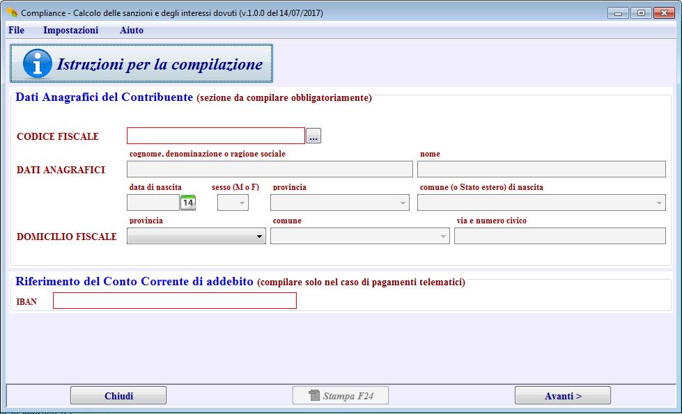 Per determinare agevolmente la misura delle sanzioni e degli interessi dovuti con il ravvedimento, l Agenzia delle Entrate ha reso disponibile gratuitamente, sul suo sito internet, il software