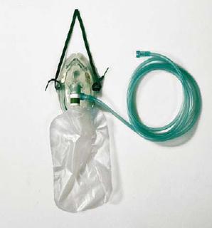 Impianto erogazione ossigeno Presidio di distribuzione al paziente Il sacchetto reservoir (riserva