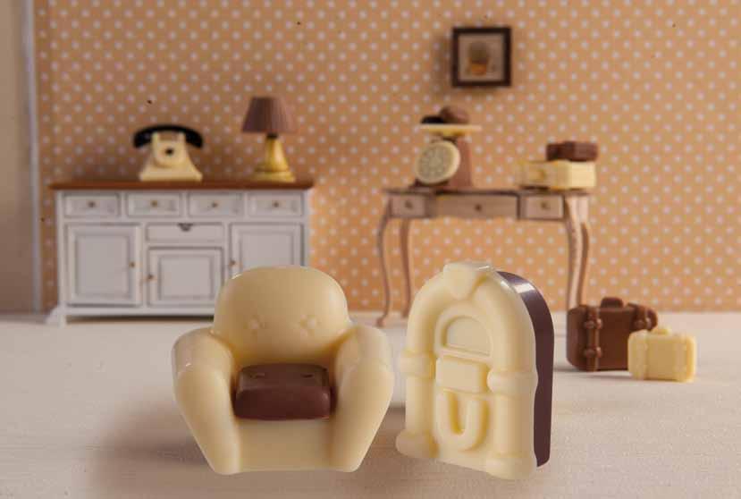 VINTAGE MOULDS La pralina di cioccolato dal design