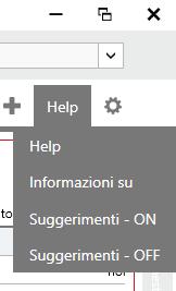 Il pulsante Help è posto fra il pulsante di Aggiunta e il pulsante Configurazione. Questo è il modo più rapido per accedere alla documentazione online relativa a Kleos.