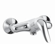 3300 Miscelatore esterno vasca con doccia duplex External bath   