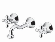 10096 Batteria lavabo con bocca girevole Basin mixer with swivel spout Mélangeur lavabo avec bec orientable