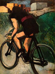 Mario Sironi Il ciclista 1916 96 x 71 cm