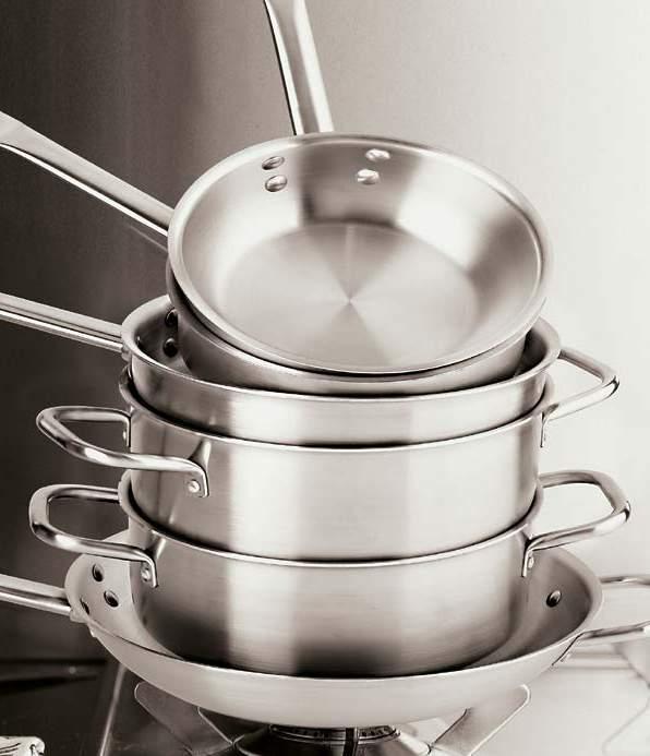 PENTOLAME INOX STAINLESS STEEL COOKWARE SERIE 2500 3-PLY INDUCTION READY!