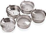 stainless steel, 3 discs Passiergerät, Edelstahl Rostfrei, 3 Roste Moulin inox, 3 grilles Molino inox, 3 rejillas ø cm. h. kg. ø cm. h. kg. 42571-20 19 16,5 0,46 42572-24 24 16,5 0,82 Griglie/Discs: 1,5-2 - 4 mm.