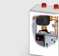 di controllo Pompa circolazione Sonda accumulatore ACS cumulatore ACS SANIT Regolazione climatica cumulatore di inerzia