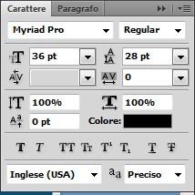 4- Fate clic appena sotto la frase inserita precedentemente, e scrivete "invitational", centrandola nella parte inferiore dell'immagine; 5- Salvate.