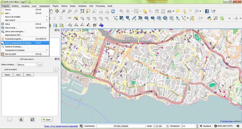 STAMPE (1) Map composer Tool di impaginazione e