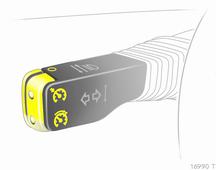 Guida e funzionamento 147 Controllo automatico della velocità di crociera Il controllo automatico della velocità di crociera può memorizzare e mantenere velocità comprese tra 30 e 200 km/h circa.