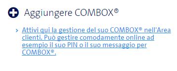 2. COMBOX pro 2. Descrizione Con COMBOX pro il vostro numero di telefono risponde sempre. COMBOX pro risponde infatti a tutte le chiamate alle quali non potete/volete rispondere personalmente.