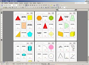 gli errori. WORD CREATIVO _ DISEGNO GEOMETRICO Disegno di figure geometriche.