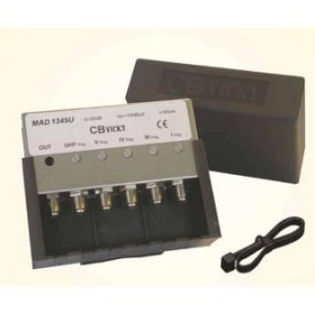 Codice: CBDB049201 Amplificatore da palo 18dB 1 ingr. VHF + 1 ingr.