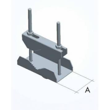 STAFFAGGIO per Pali Codice: CBDA050800 ringhierino piccolo con bulloni 0,86 Codice: