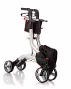 Rollator pieghevole in alluminio verniciato