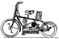ancora esperimenti Bicicletta con motore di Holden del 1896 Nel 1896 anche l inglese Holden inventò una bicicletta a motore; ma stavolta il motore non